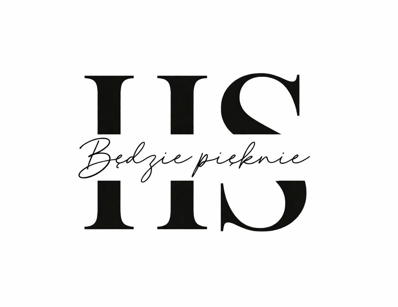Logo z dużymi literami IIS i napisem Bedzie pieknie.